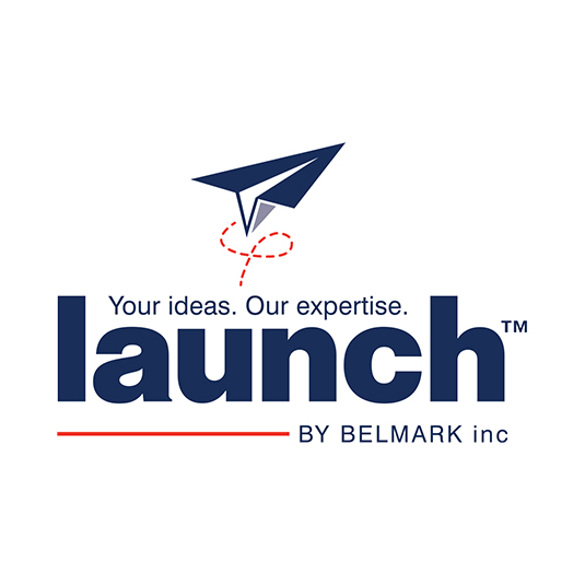 Belmark- Launch Blue Logo