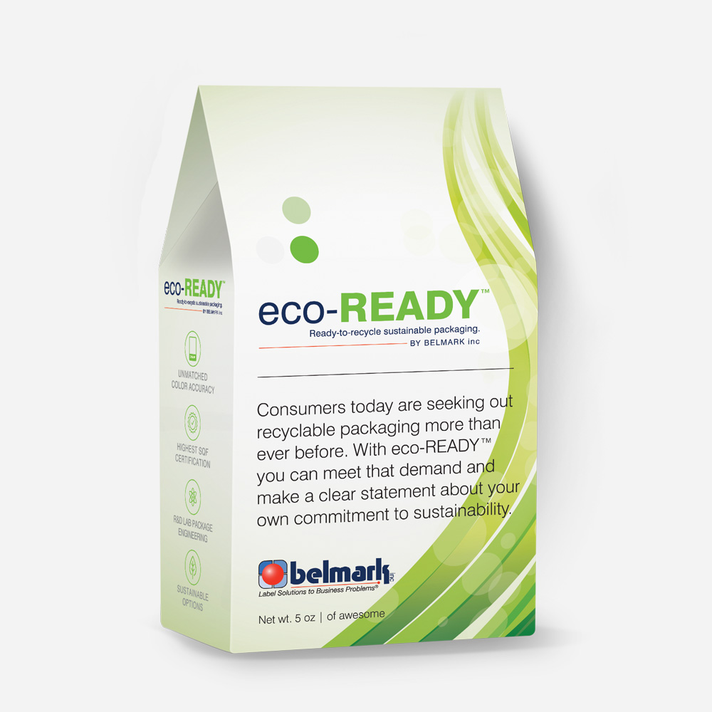 Belmark eco-ready recyclable sustainable packaging