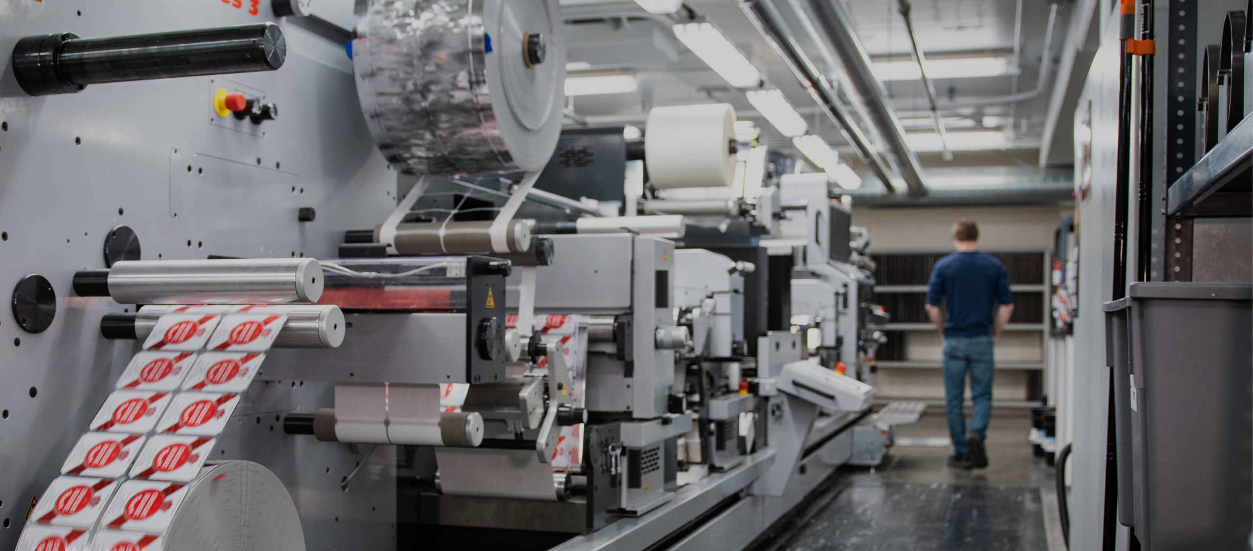 Finishing digital printer