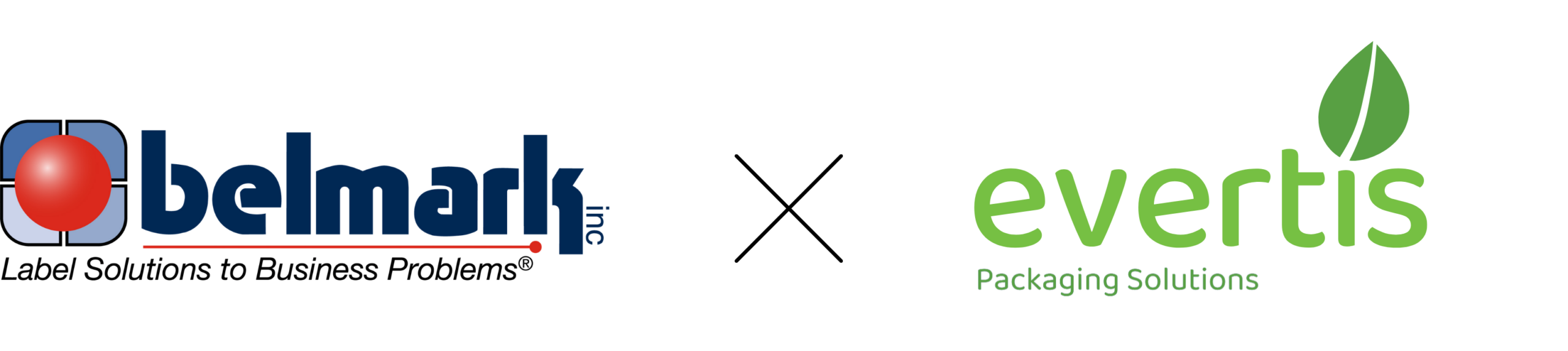 Logos of Belmark and Evertis