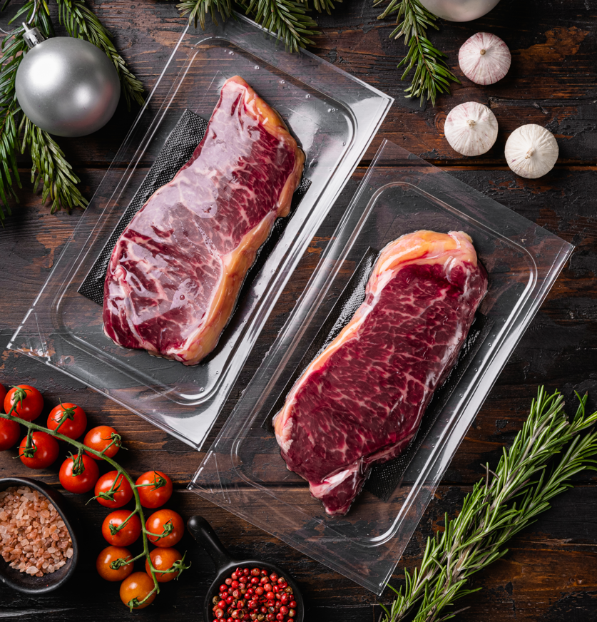 Steaks in forming film