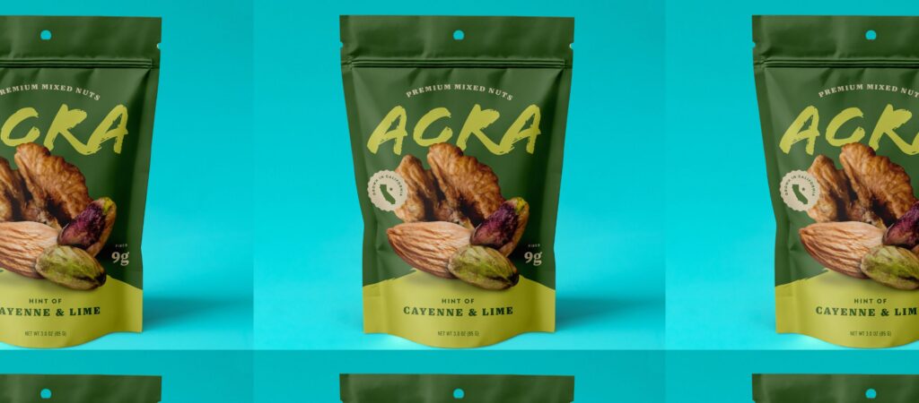 mixed nuts stand up pouch