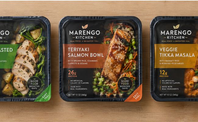 ready-to-eat meals with peel packaging.