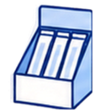 countertop display carton icon