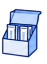 multicount carton icon